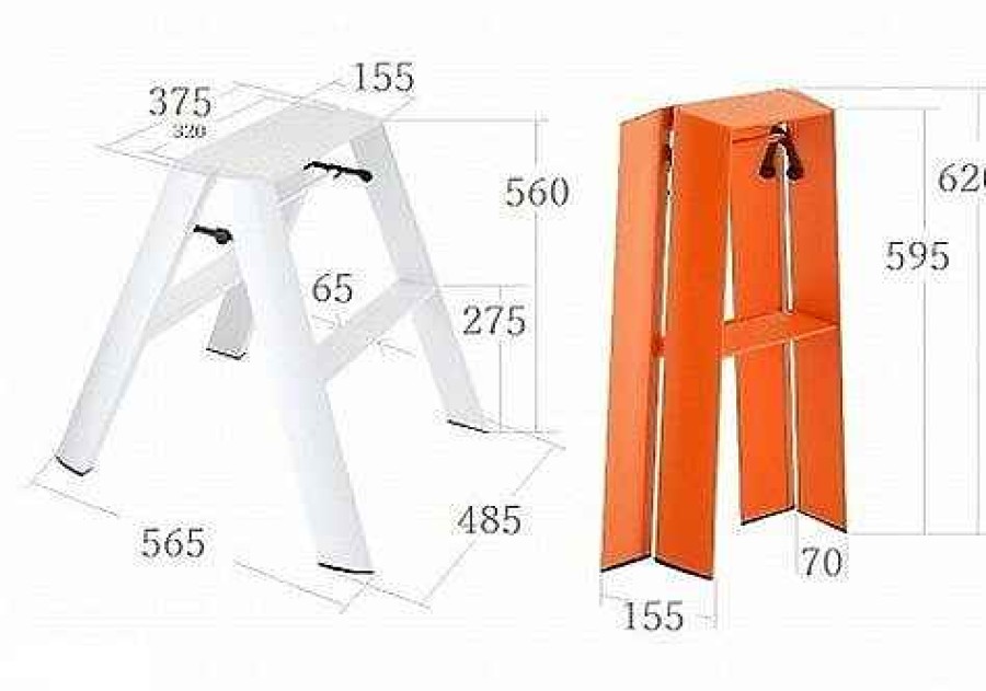 Home Niwaki | Lucano 4 Stepstep Ladder