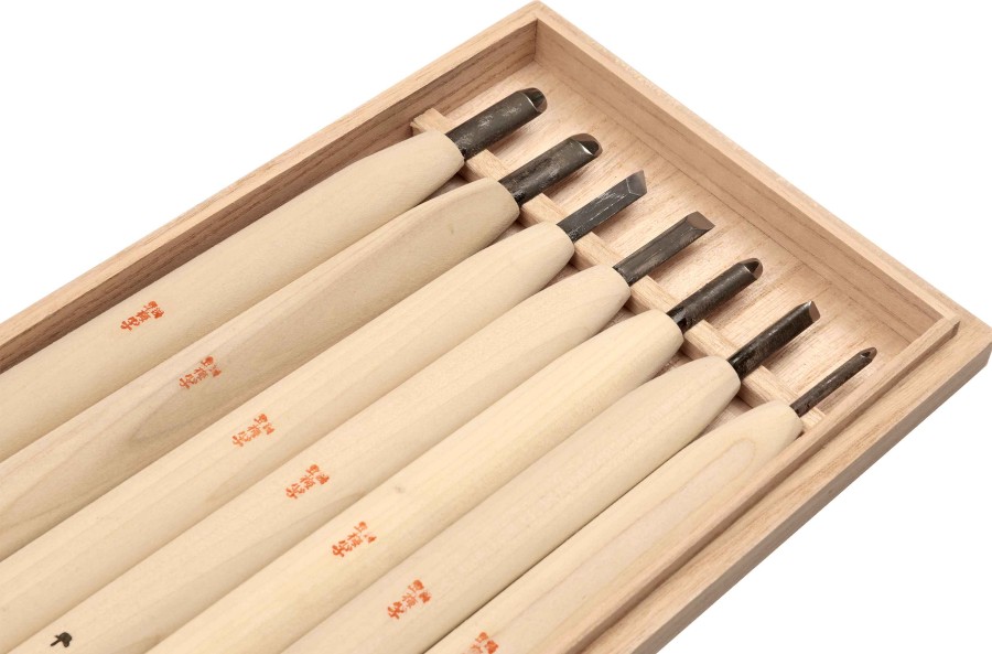 Wood Niwaki | Baishinshi Carving Set