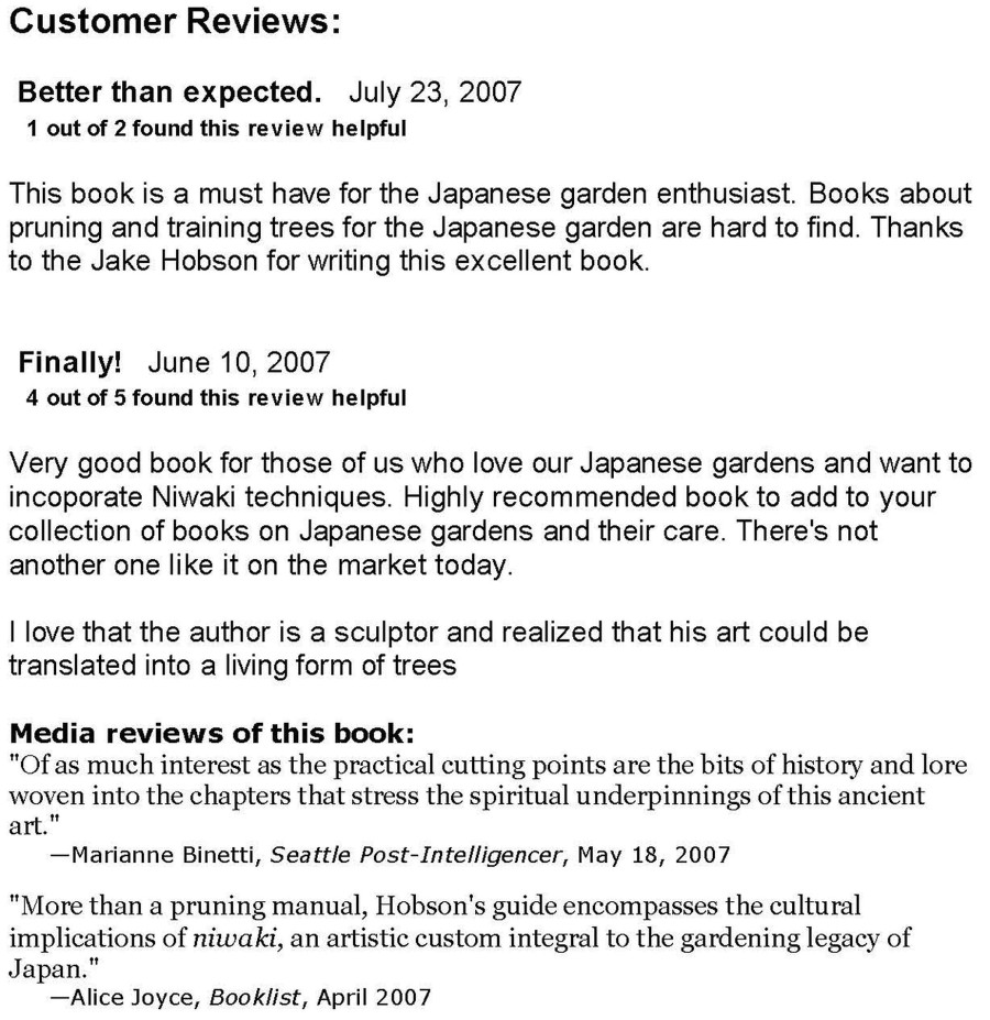 Home Niwaki | Niwaki Bookpruning, Training, And Shaping Trees The Japanese Way By Jake Hobson