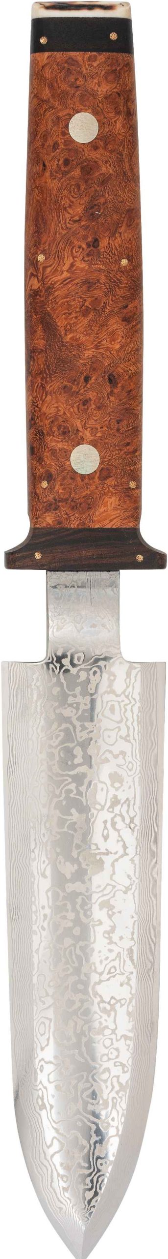 Garden Niwaki | Hand Forged Damascus Hori Horihand Forged By Masashi