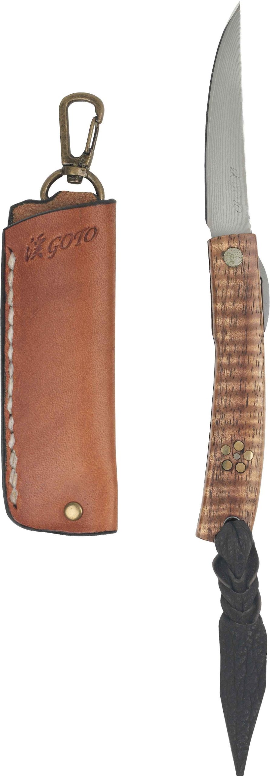 Home Niwaki | Goto Damascus Higo Knife